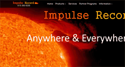 Desktop Screenshot of impulserecord.com