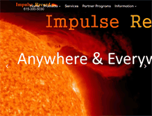 Tablet Screenshot of impulserecord.com